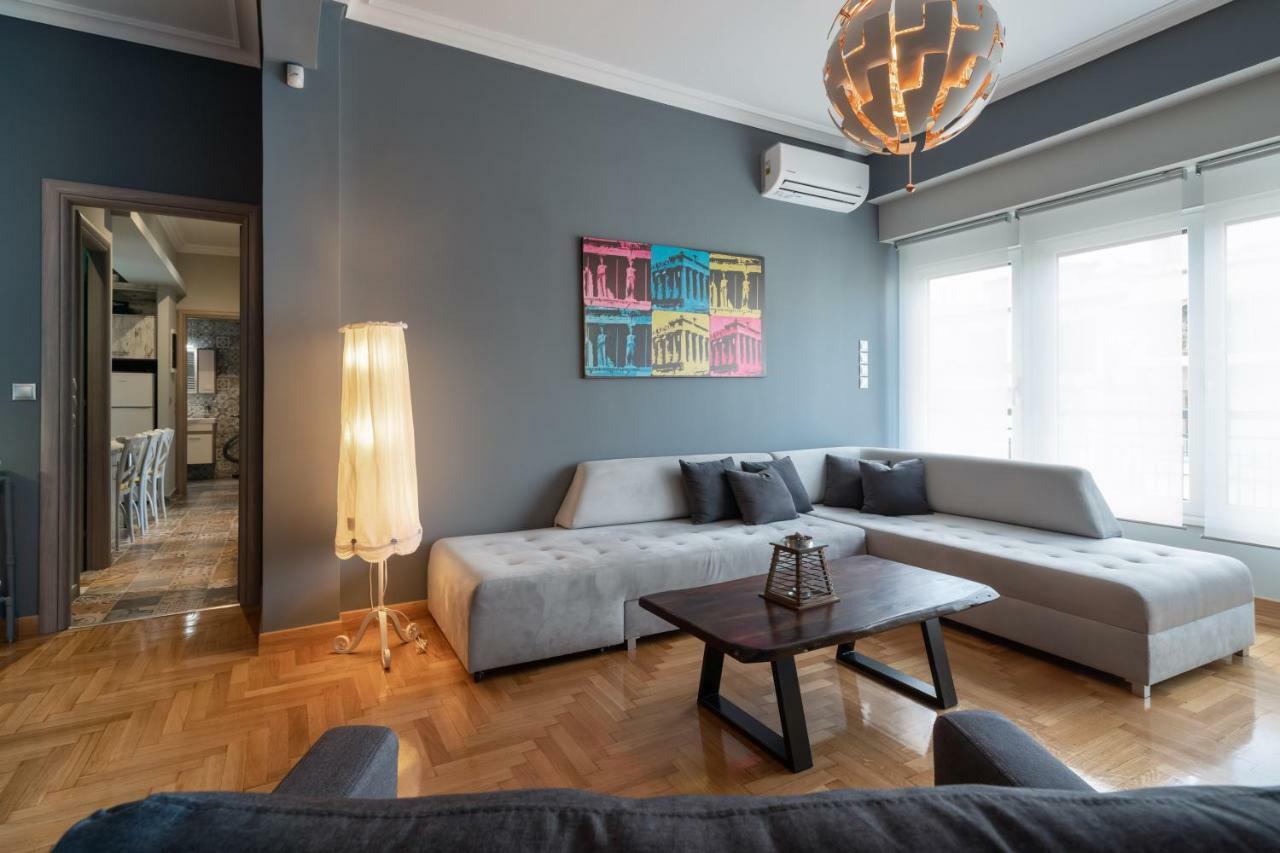 Modern & Stylish Apt At The Heart Of Athens Apartment Екстериор снимка