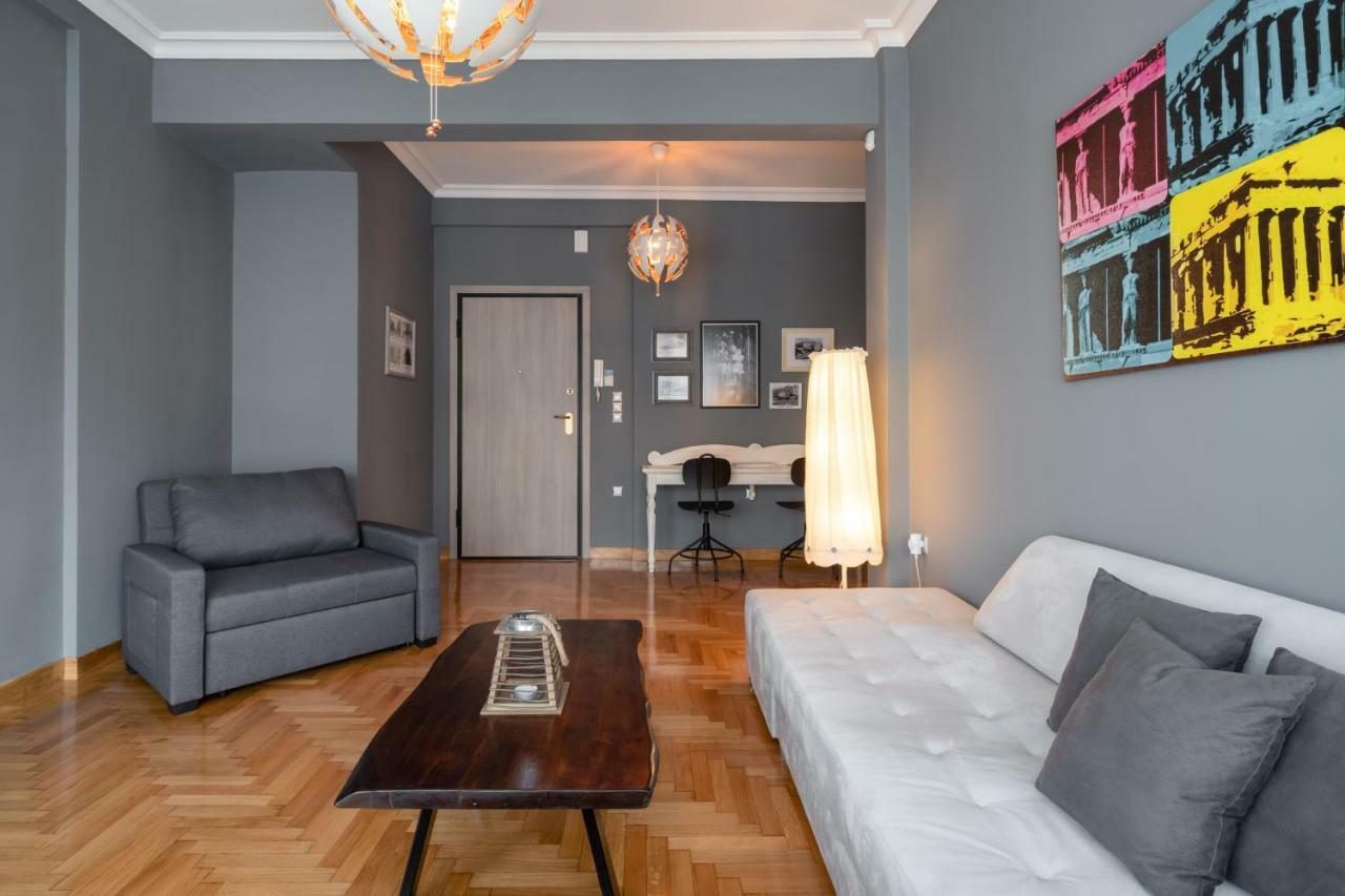 Modern & Stylish Apt At The Heart Of Athens Apartment Екстериор снимка